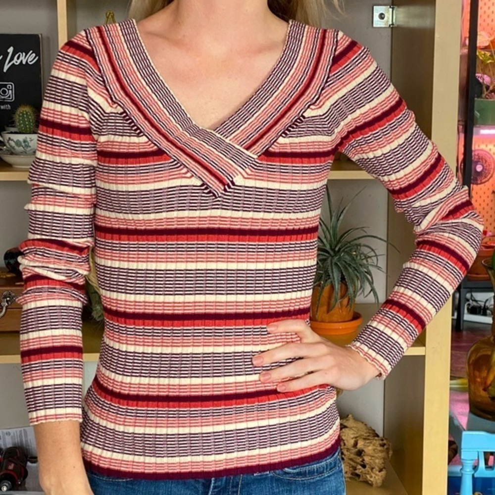 Pink Retro Sweater